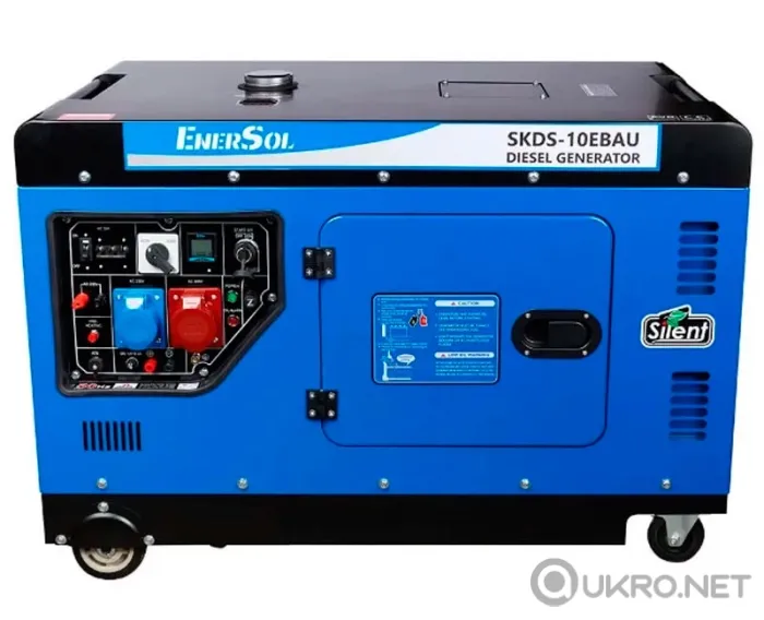 Надійний генератор на дизелі EnerSol SKDS-10EBAU від дилера