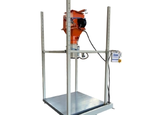 Ваговий дозатор для фасування сипких продуктів у мішки