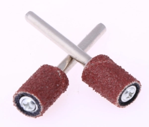 Насадки шлифовальные D 6mm.. Зернистость 80.головки шлифовальные 9 шт