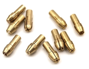 Набор цанг 10 шт. хвостовик диаметром 4.8 мм.