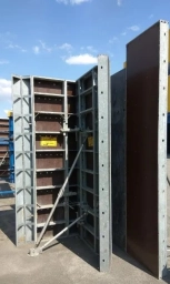 Опалубка, Опалубка щитова, Опалубка вертикальна для стін