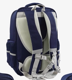 Рюкзак шкільний, розмір: 34х20х45 см, 2 відділення, 4 кишені, нагрудни