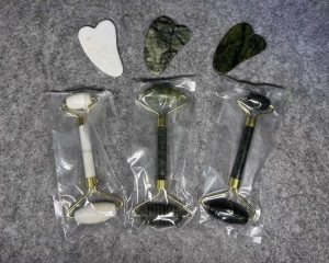 Масажер з натурального нефриту для підтяжки та омолодження обличчя