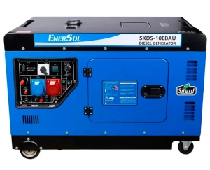 Надійний генератор на дизелі EnerSol SKDS-10EBAU від дилера